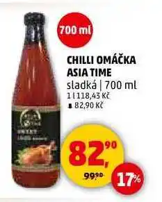 Penny Market CHILLI OMÁČKA ASIA TIME, 700 ml nabídka