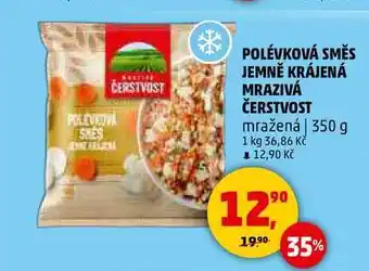 Penny Market POLÉVKOVÁ SMĚS JEMNĚ KRÁJENÁ MRAZIVÁ ČERSTVOST, 350 g nabídka