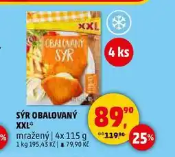 Penny Market SÝR OBALOVANÝ XXL, 4x 115 g nabídka