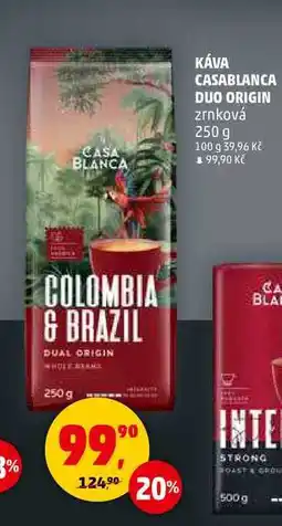 Penny Market KÁVA CASABLANCA DUO ORIGIN zrnková, 250 g nabídka