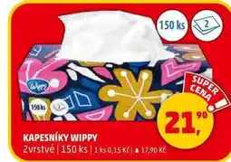 Penny Market KAPESNÍKY WIPPY, 150 ks nabídka
