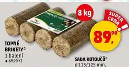 Penny Market TOPNÉ BRIKETY, 8 kg nabídka