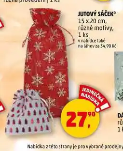 Penny Market JUTOVÝ SÁČEK, 1 ks nabídka