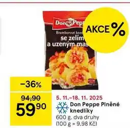 Tesco Don Peppe Plněné knedlíky, 600 g nabídka