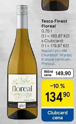 Tesco Tesco Finest Floreal, 0.75 l nabídka