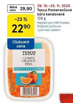 Tesco Tesco Pomerančová kůra kandovaná, 100 g nabídka