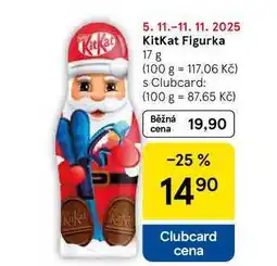 Tesco KitKat Figurka, 17 g nabídka