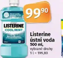 COOP TIP Listerine ústní voda nabídka