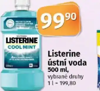COOP TIP Listerine ústní voda nabídka