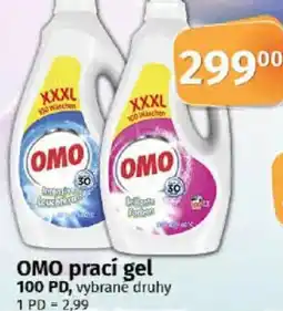 COOP TIP OMO prací gel nabídka
