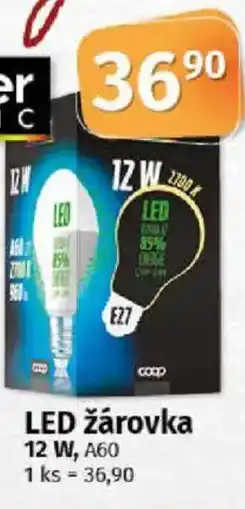 COOP TIP LED žárovka 12 W nabídka
