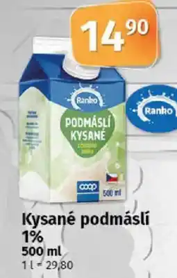 COOP TIP Ranko Kysané podmáslí 1% nabídka