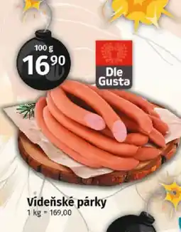 COOP TIP Vídeňské párky nabídka