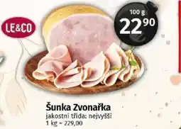 COOP TIP Šunka Zvonařka nabídka