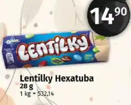 COOP TIP Lentilky Hexatuba nabídka