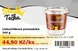 COOP TIP Lískooříšková pomazánka nabídka