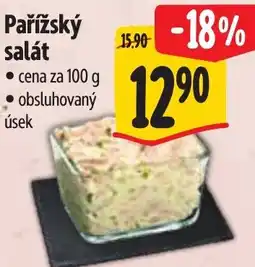 Albert Pařížský salát nabídka