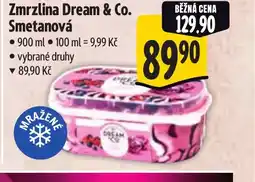 Albert Zmrzlina Dream & Co. Smetanová nabídka