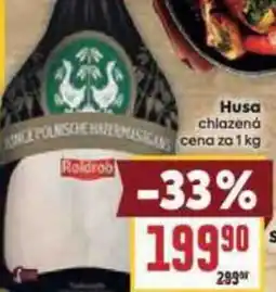 Billa Husa chlazená nabídka