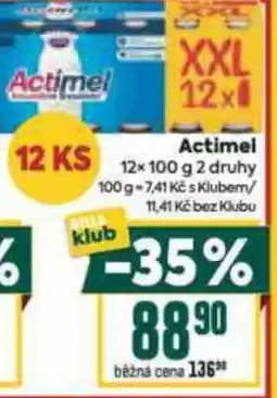 Billa Actimel nabídka