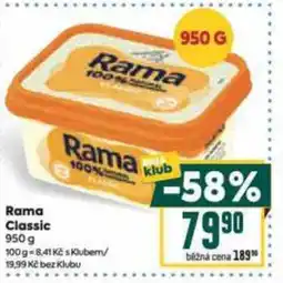 Billa Rama Classic nabídka