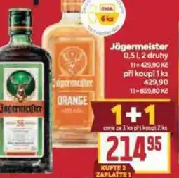 Billa Jägermeister nabídka