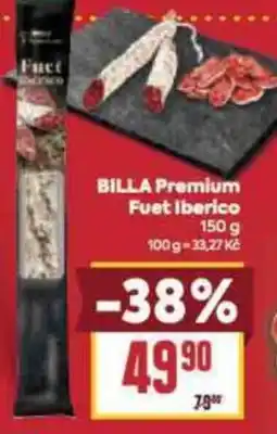 Billa BILLA Premium Fuet Iberico nabídka
