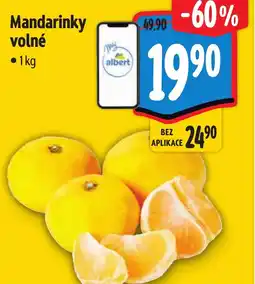 Albert Mandarinky volné nabídka