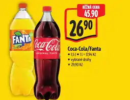 Albert Coca-Cola/Fanta nabídka