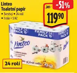 Albert Linteo Toaletní papír nabídka