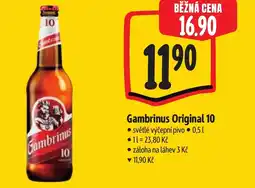 Albert Gambrinus Original 10 nabídka