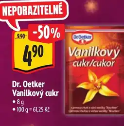Albert Dr. Oetker Vanilkový cukr nabídka