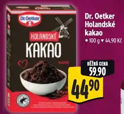 Albert Dr. Oetker Holandské kakao nabídka