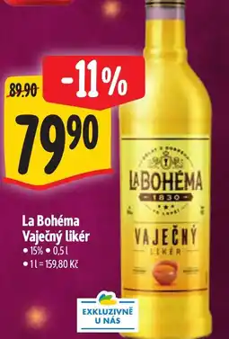 Albert La Bohéma Vaječný likér nabídka