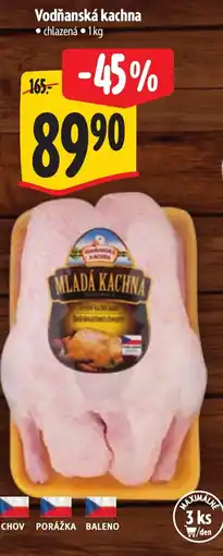 Albert Vodňanská kachna nabídka