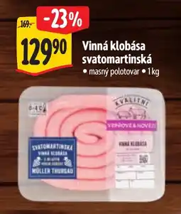 Albert Vinná klobása svatomartinská nabídka