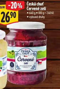Albert Česká chuť Červené zelí nabídka