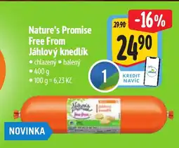 Albert Nature's Promise Free From Jáhlový knedlík nabídka