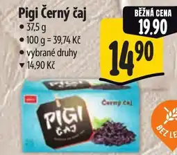 Albert Pigi Černý čaj nabídka