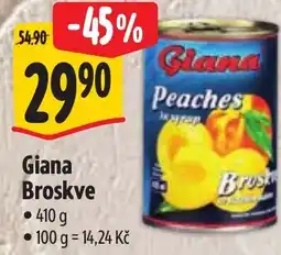 Albert Giana Broskve nabídka