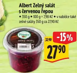Albert Albert Zelný salát s červenou řepou nabídka