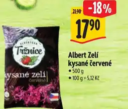 Albert Albert Zelí kysané červené nabídka