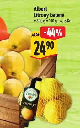 Albert Albert Citrony balené nabídka