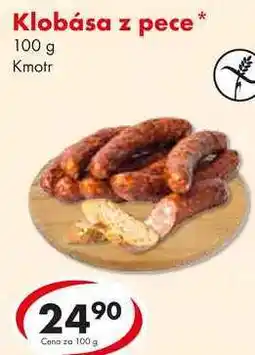 CBA Klobása z pece, 100 g nabídka