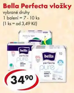 CBA Bella Perfecta vložky, 7-10 ks nabídka