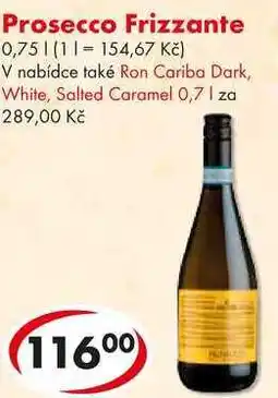 CBA Prosecco Frizzante, 0,75 l nabídka