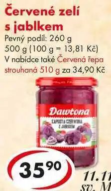 CBA Červené zelí s jablkem, 500 g nabídka