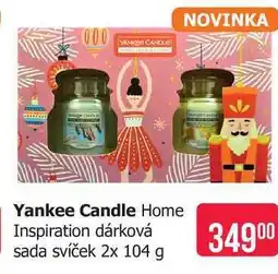 Teta Yankee Candle Home Inspiration dárková sada svíček 2x 104 g nabídka