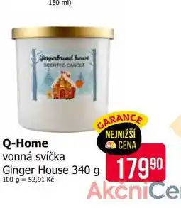 Teta Q-Home vonná svíčka Ginger House 340 g nabídka