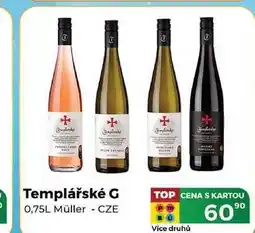 Tamda Foods Templářské G 0,75L Müller - CZE nabídka
